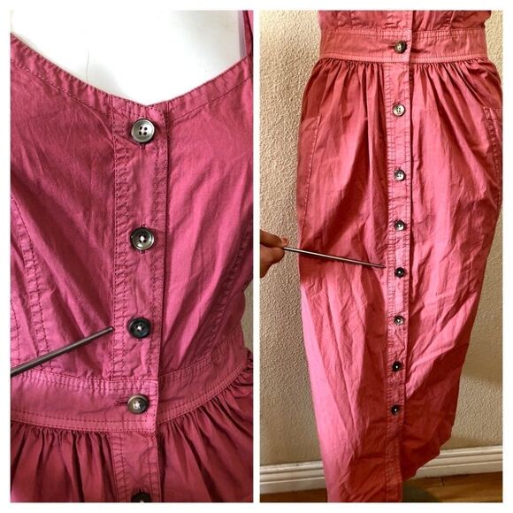 La Vie Rebecca Taylor Sleeveless Poplin Dress - Picture 6 of 8